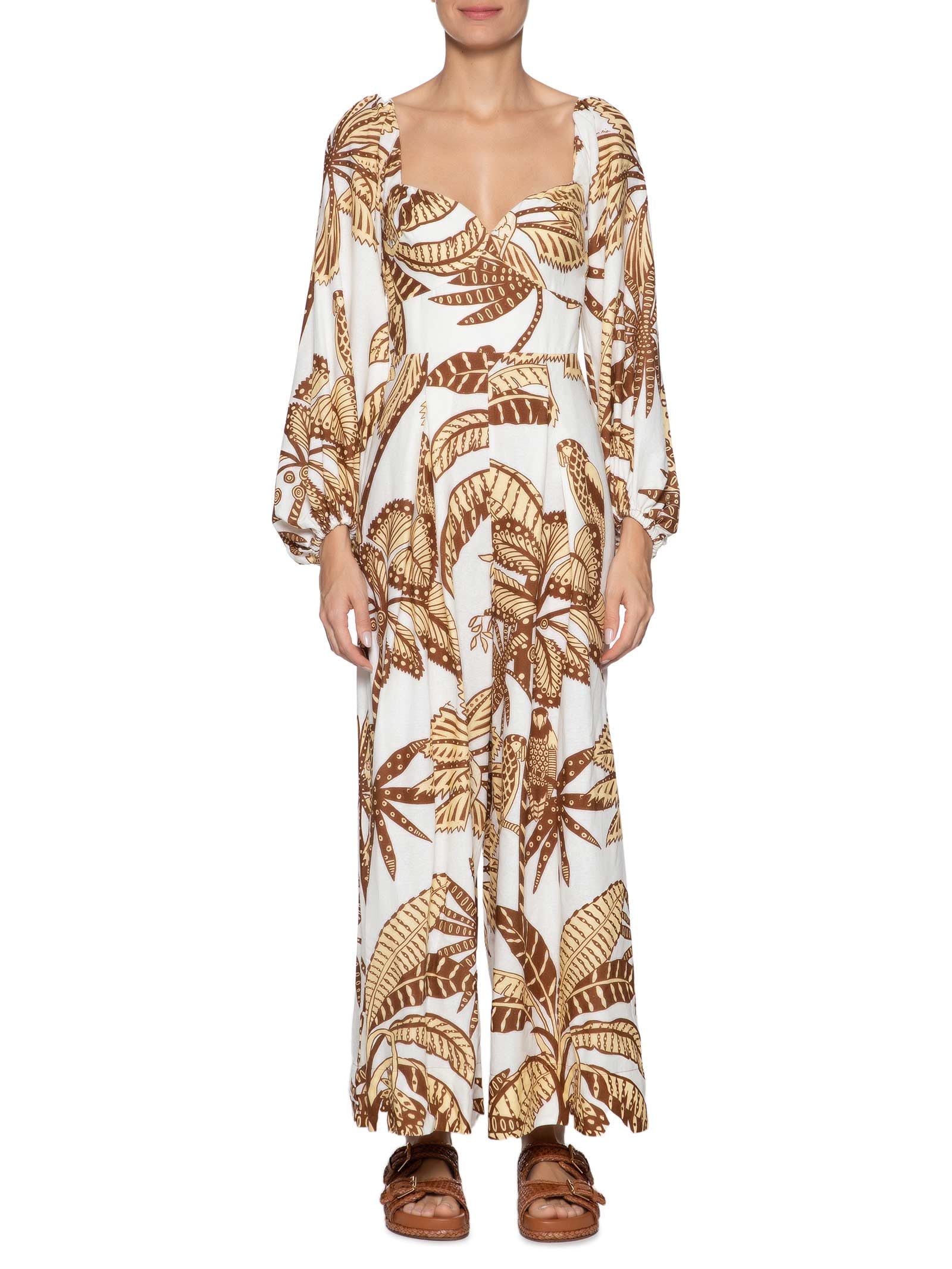 Macacão Feminino Amazônia Amarelo  Farm