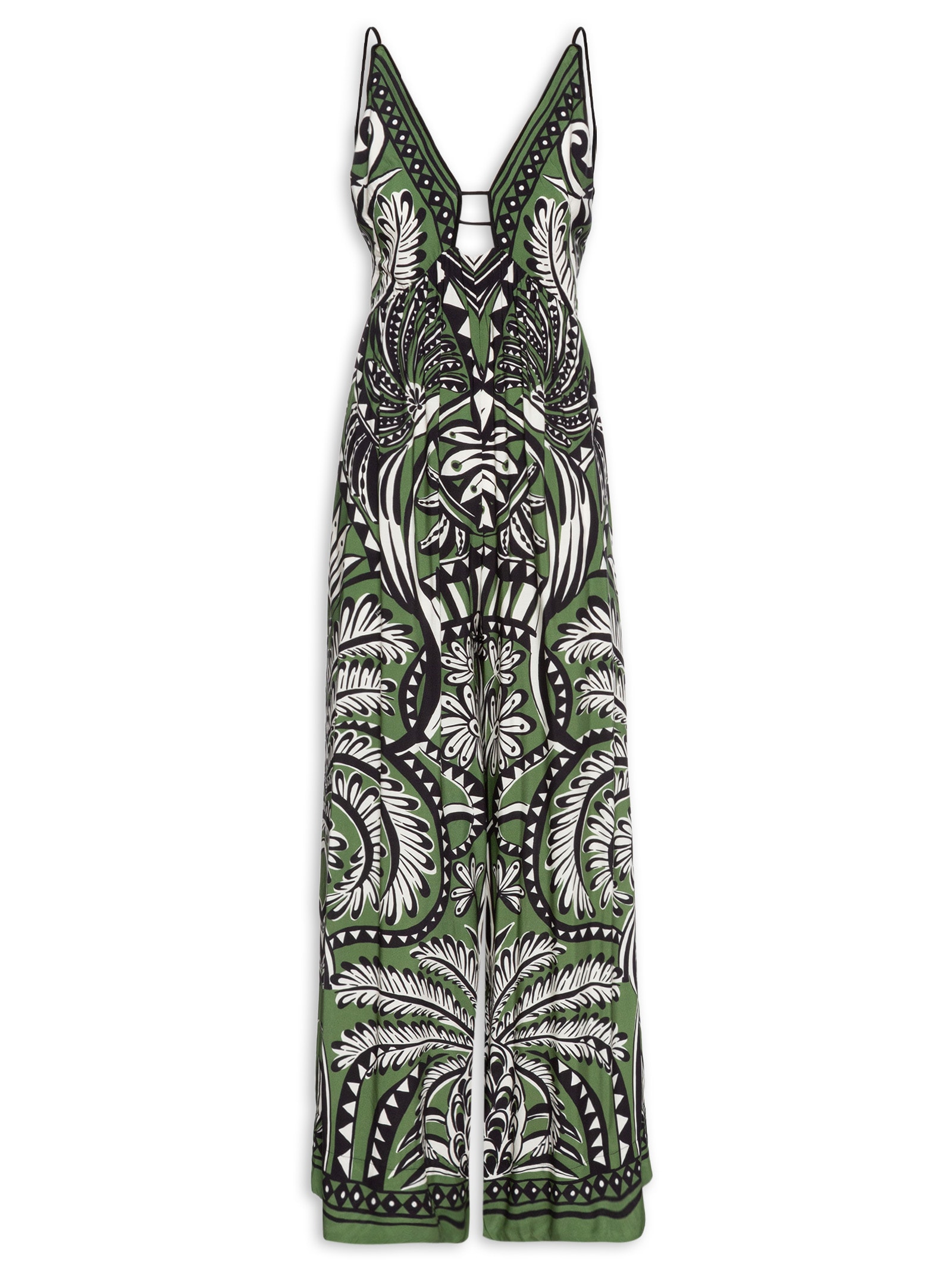 Macacão Feminino Balamana Verde Farm