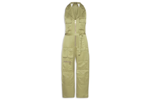 Macacão Feminino Bolsos – Verde
