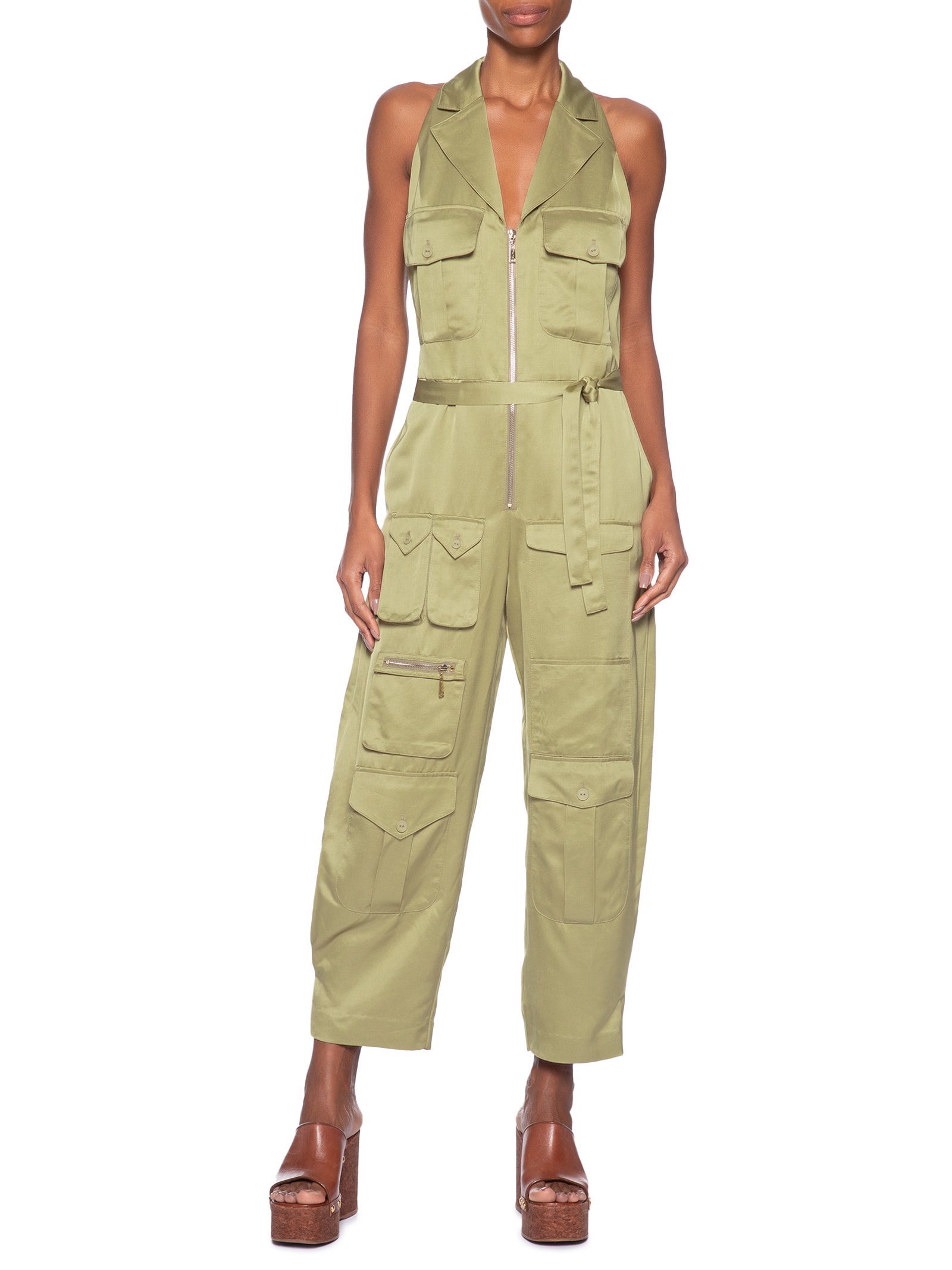 Macacão Feminino Bolsos – Verde Animale