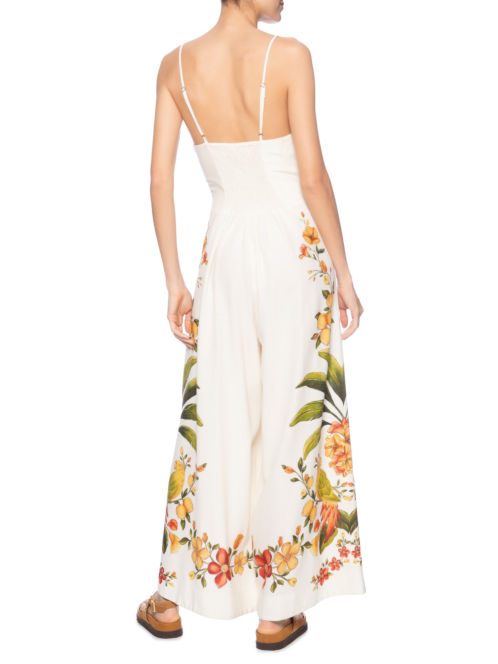 Macacão Feminino Bosque Chic Branco Farm