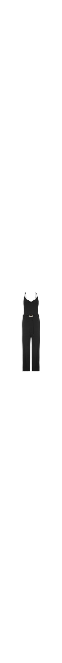 Macacão Feminino Com Cinto - Preto