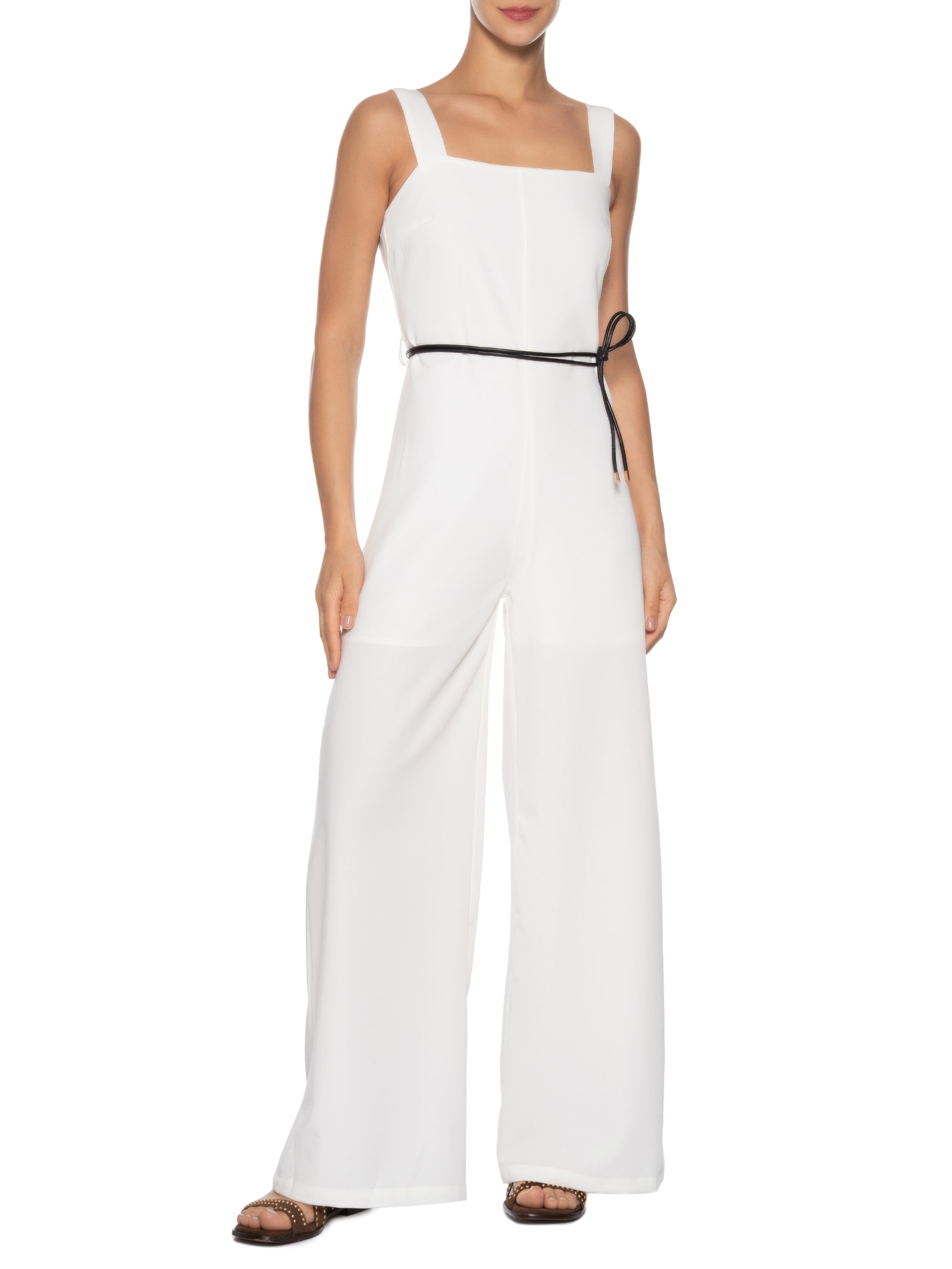 Macacão Feminino Com Cinto Removível Off White Market 33
