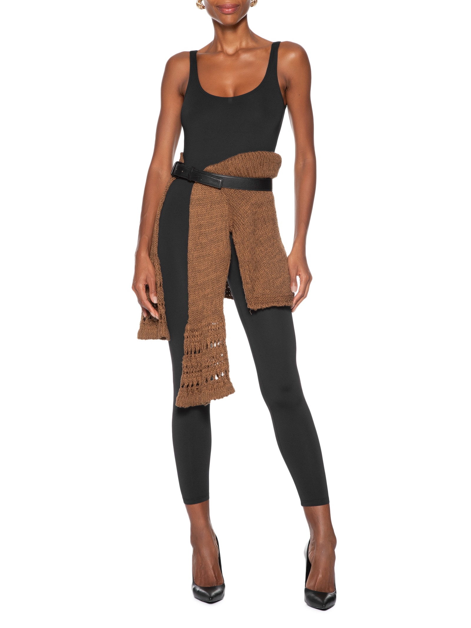 Macacão Feminino Com Decote Costas Profundo Preto '2Essential