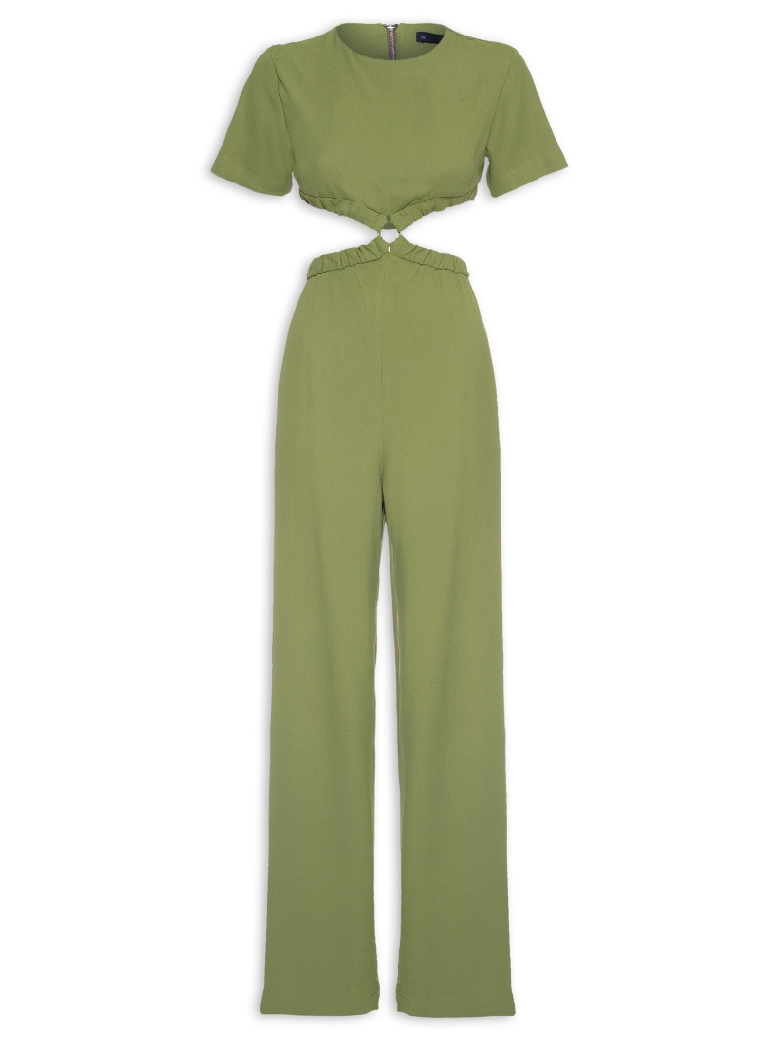 Macacão Feminino Crepe Verde '2Essential