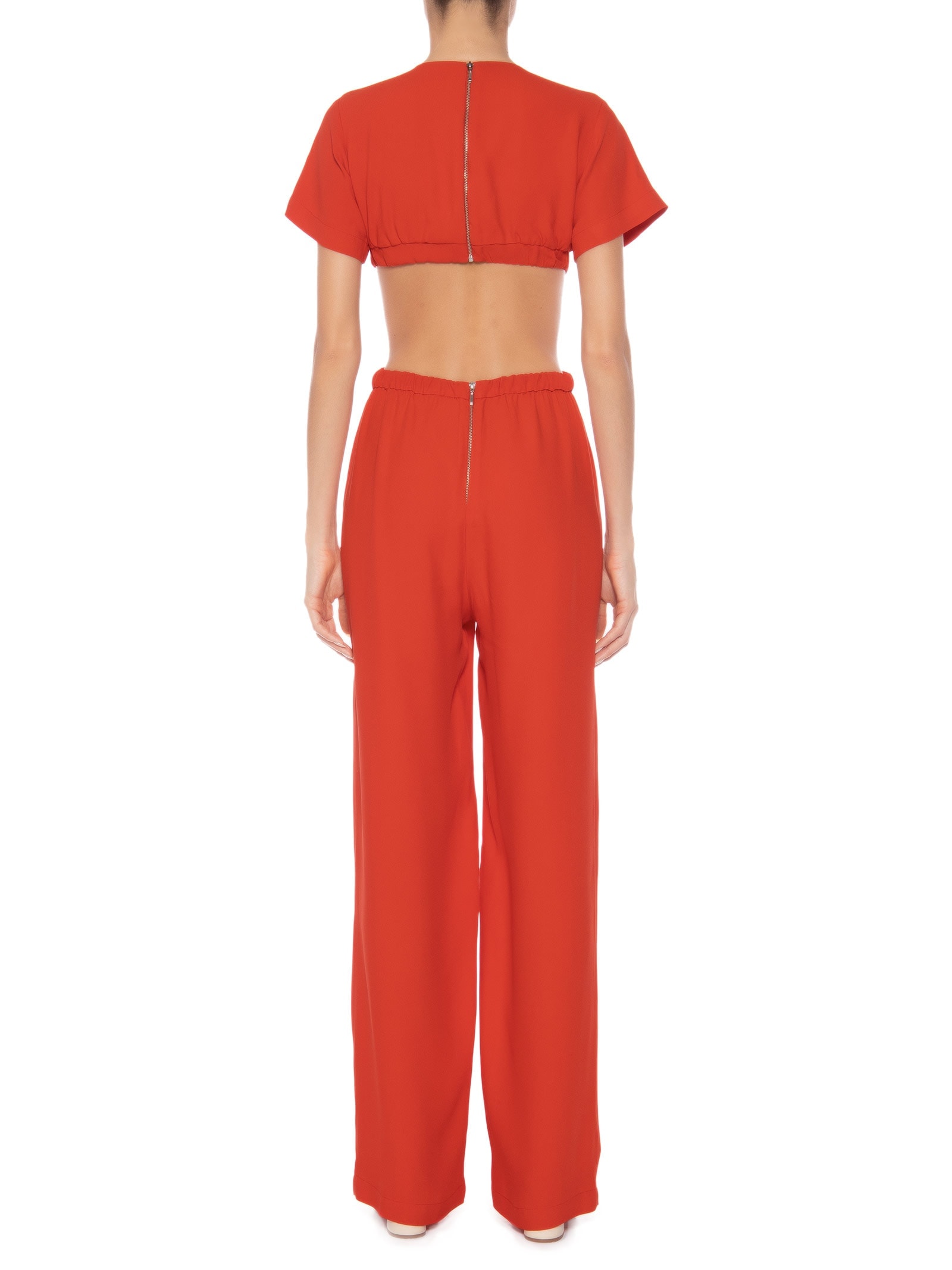 Macacão Feminino Crepe Vermelho '2Essential