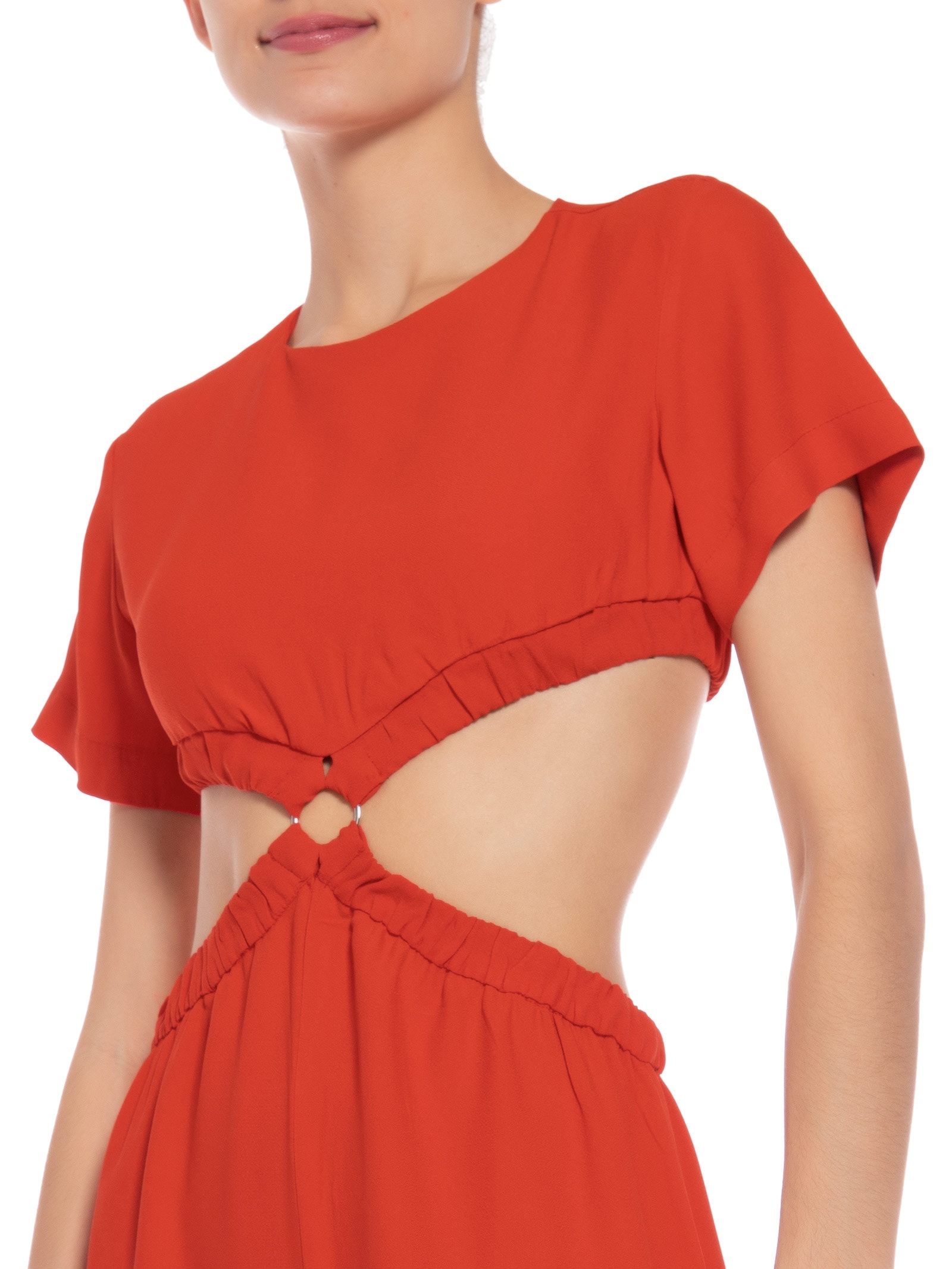 Macacão Feminino Crepe Vermelho '2Essential