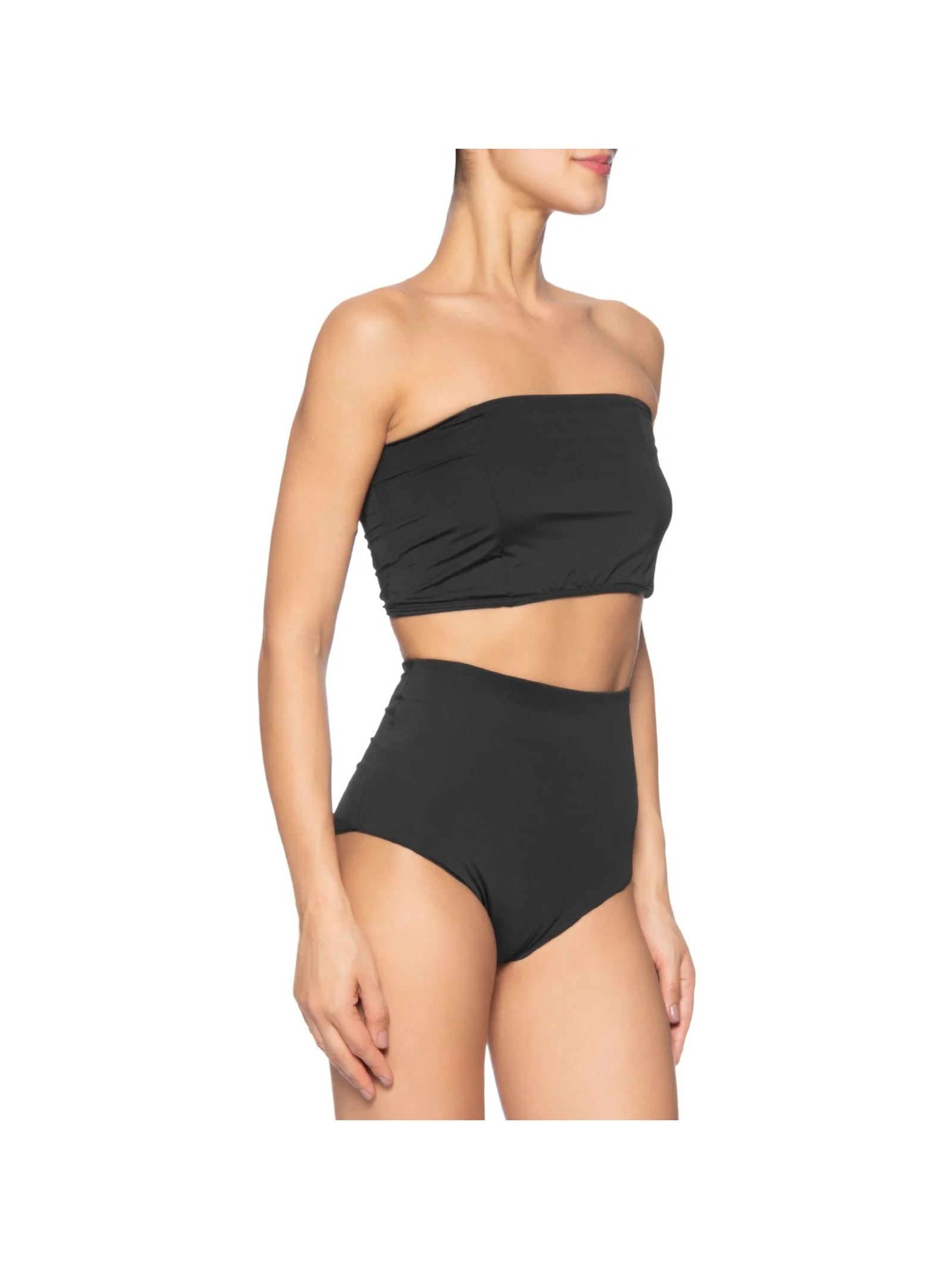 Macacão Feminino Decote Halter Em Renda Preto '2Essential