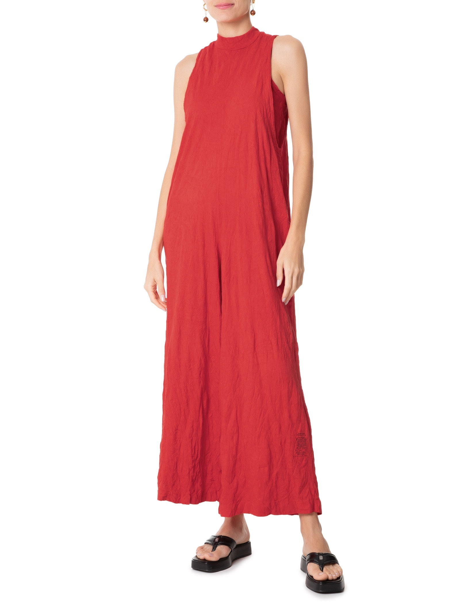 Macacão Feminino Duo Wrinkle Color Vermelho Osklen