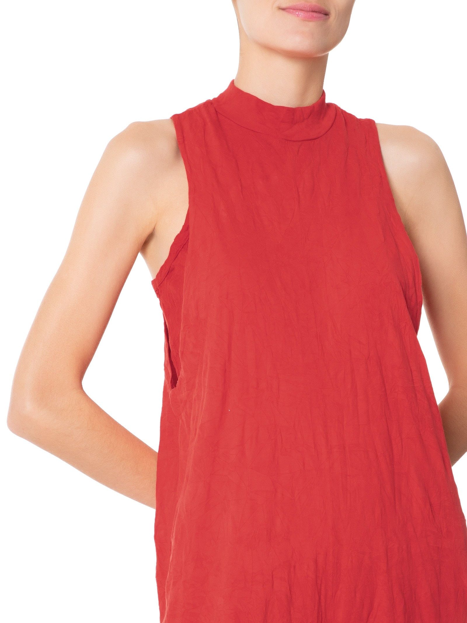 Macacão Feminino Duo Wrinkle Color Vermelho Osklen