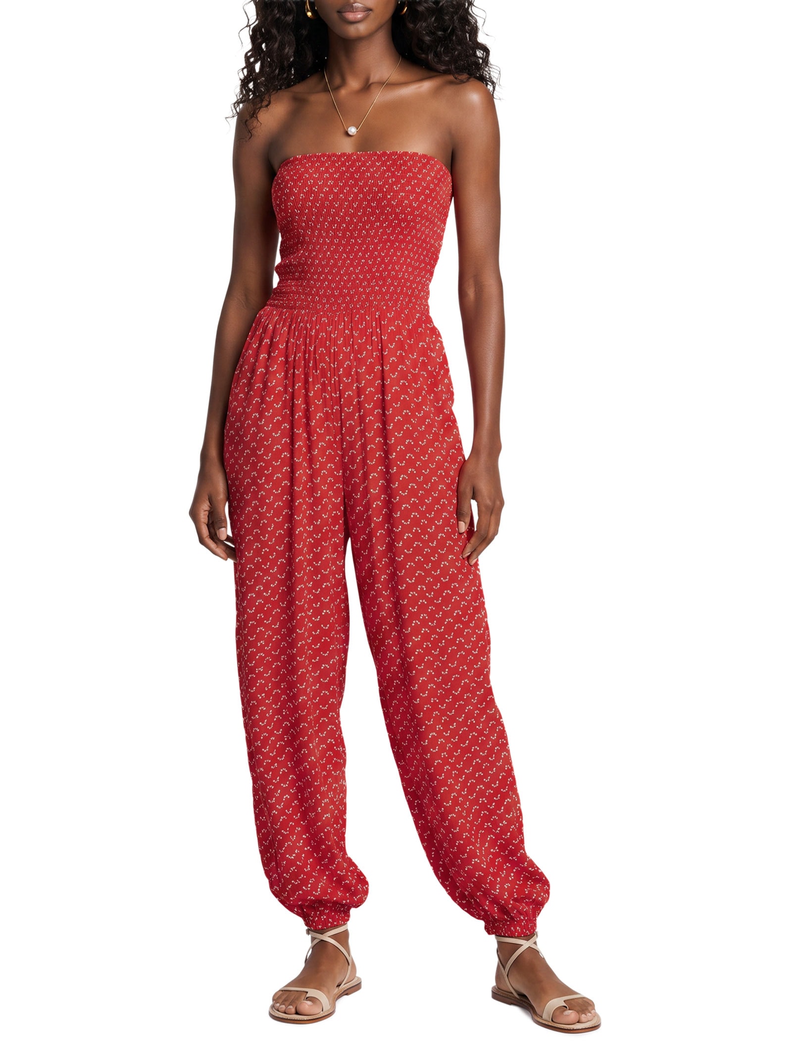 Macacão Feminino Est Lagostim – Vermelho Cantão