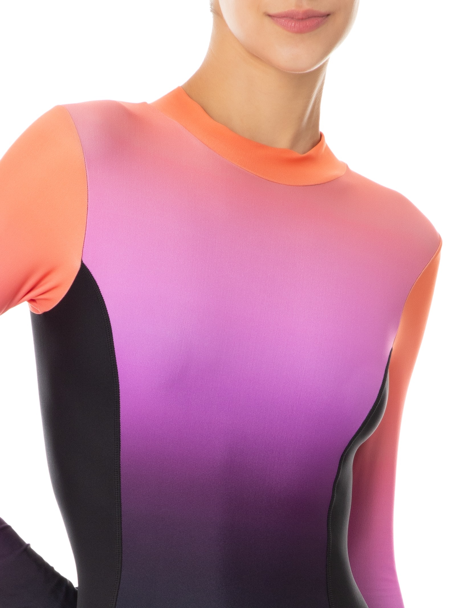 Macacão Feminino Estampado Pano Roxo Body For Sure