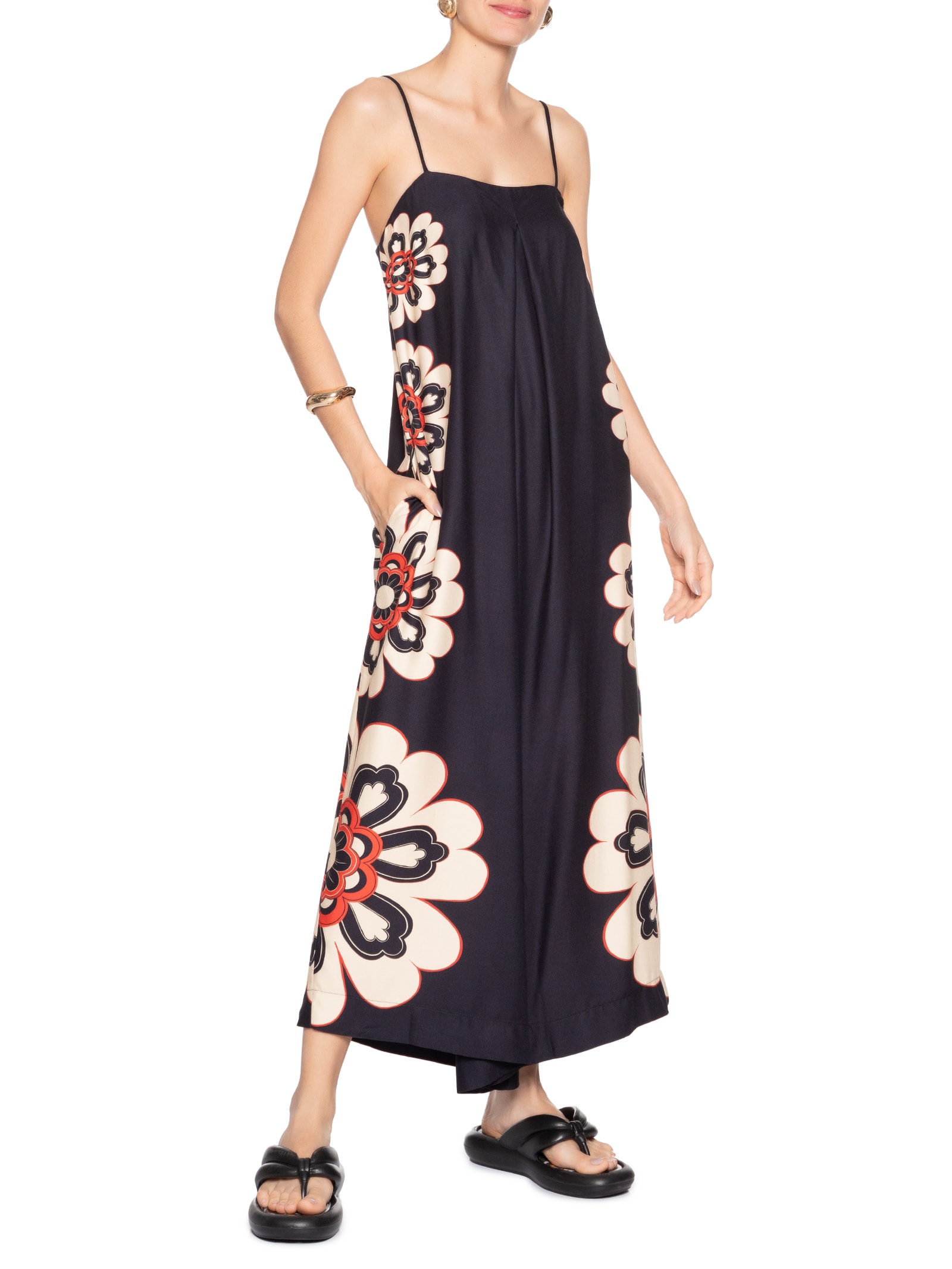 Macacão Feminino Fiorella Preto Farm