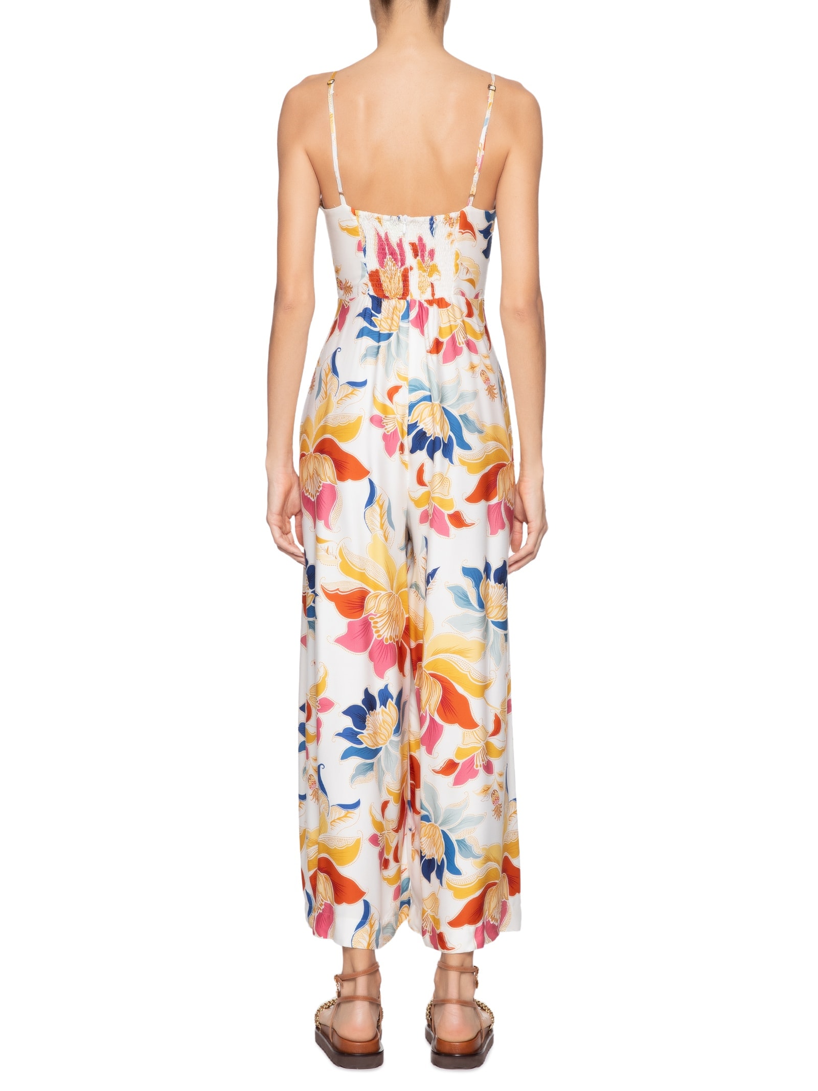 Macacão Feminino Floral Majestoso Amarelo  Farm