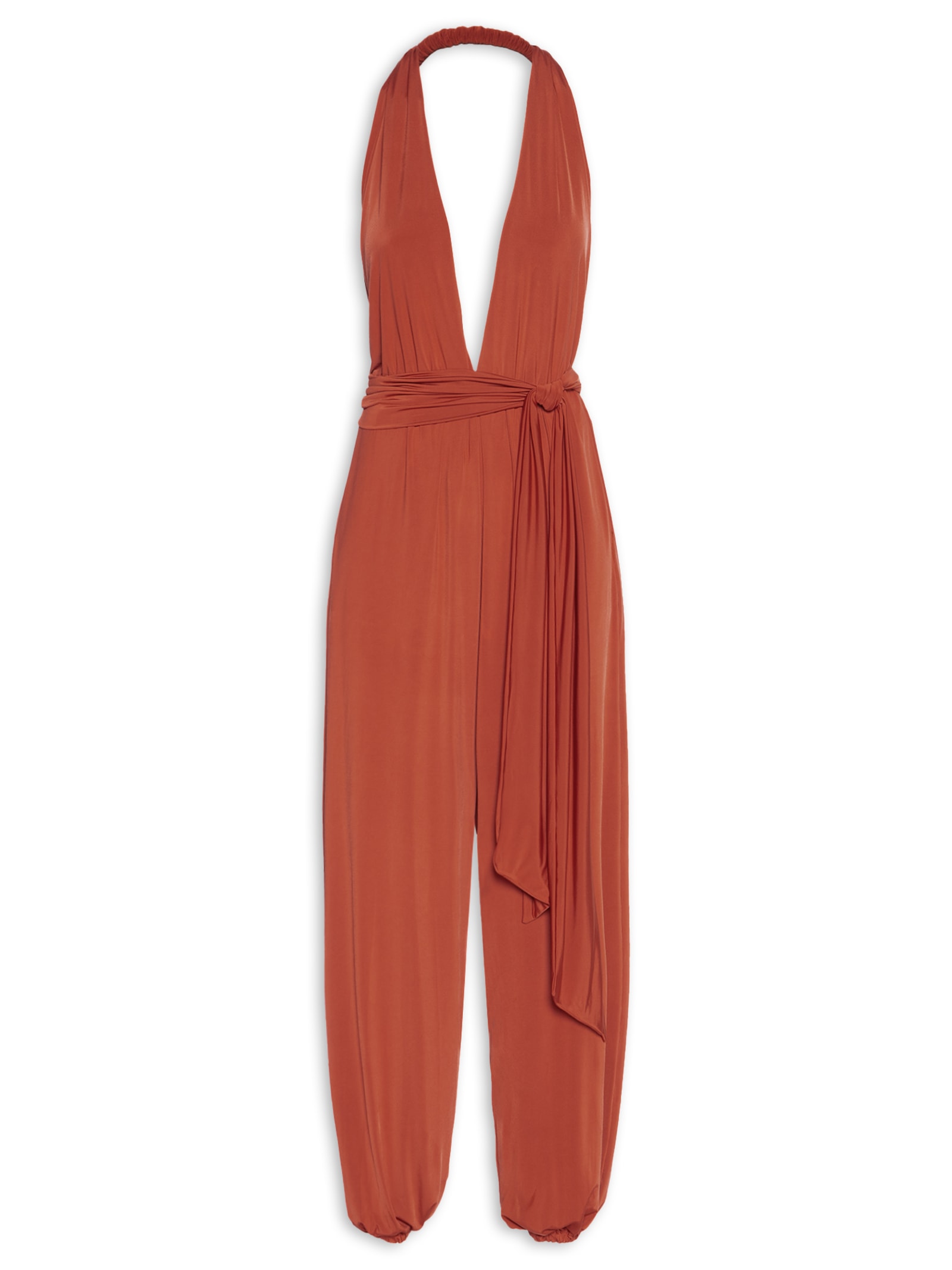Macacão Feminino Frente Única Aladim Vermelho Animale