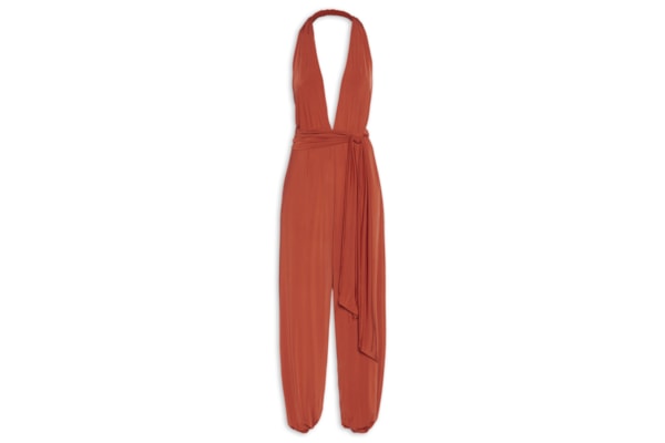 Macacão Feminino Frente Única Aladim – Vermelho