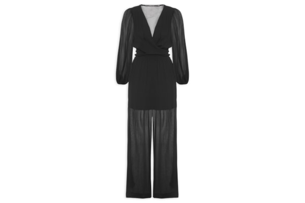 Macacão Feminino GGT Torção – Preto