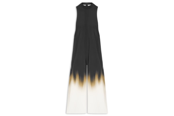 Macacão Feminino Gola Blurred Brown Superlight - Preto