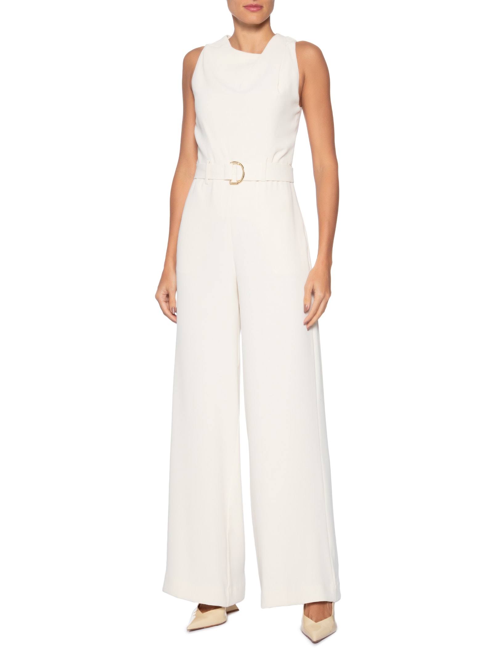 Macacão Feminino Heloisa Branco Le Lis