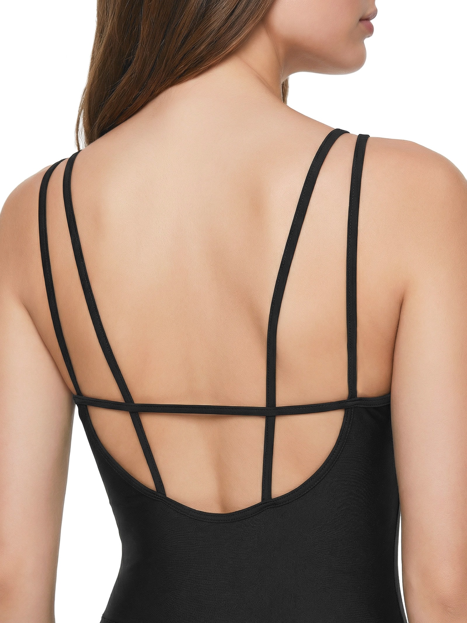 Macacão Feminino Liso Preto Body For Sure