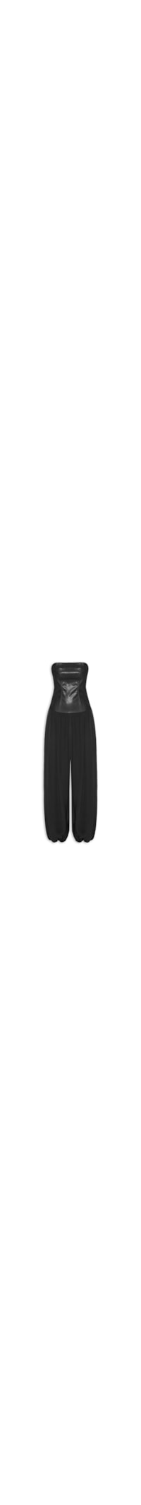 Macacão Feminino Longo Amplo - Preto