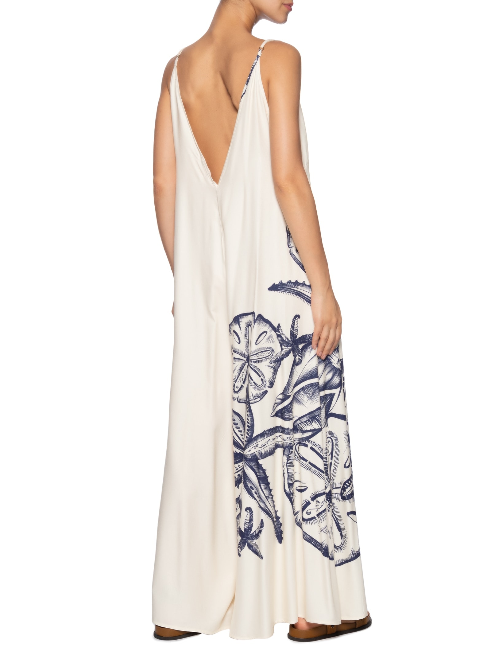 Macacão Feminino Mar De Estrelas Off White Farm