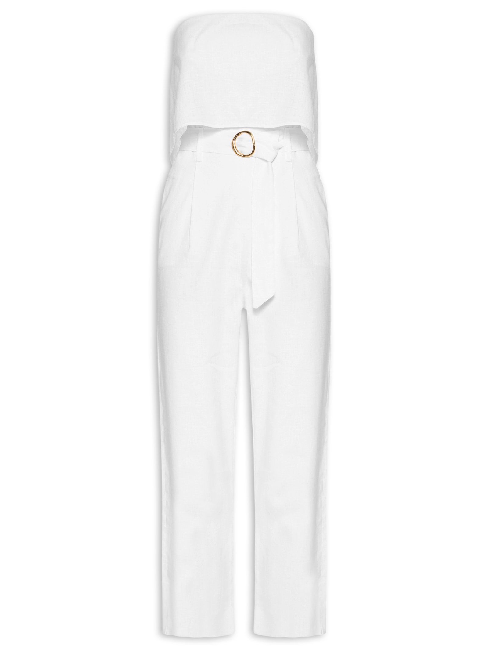 Macacão Feminino Marisa I Branco Le Lis