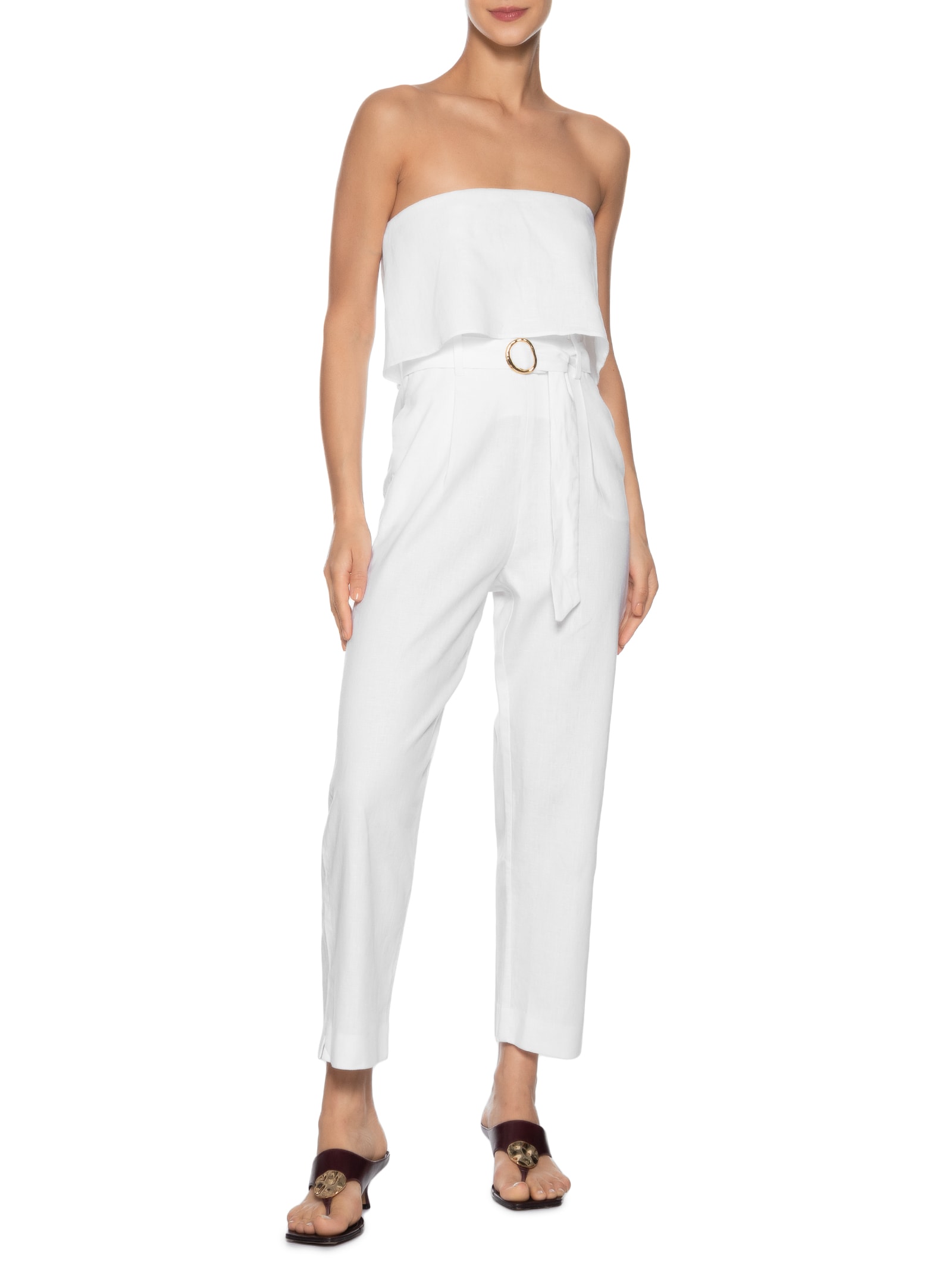 Macacão Feminino Marisa I Branco Le Lis