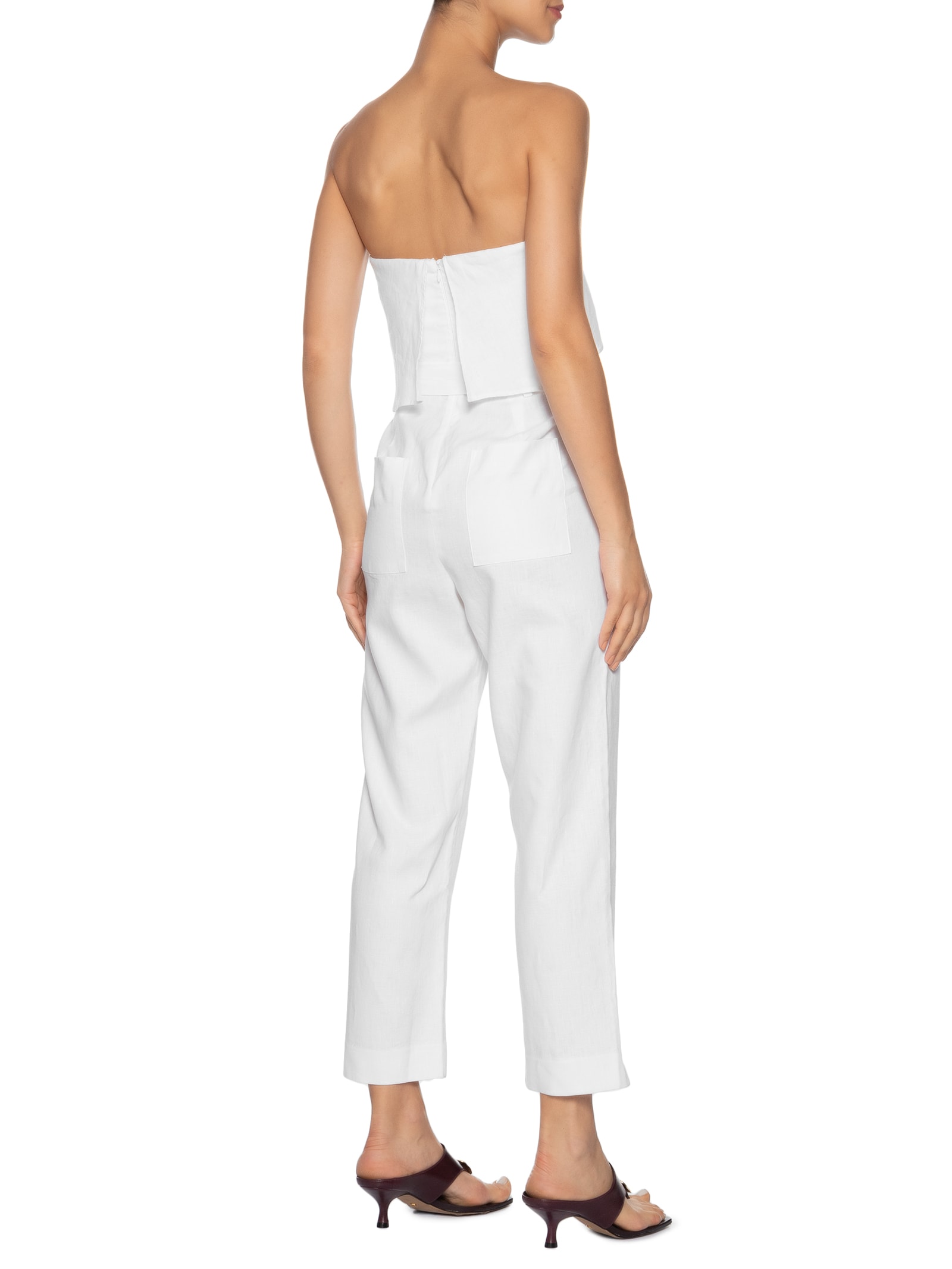 Macacão Feminino Marisa I Branco Le Lis