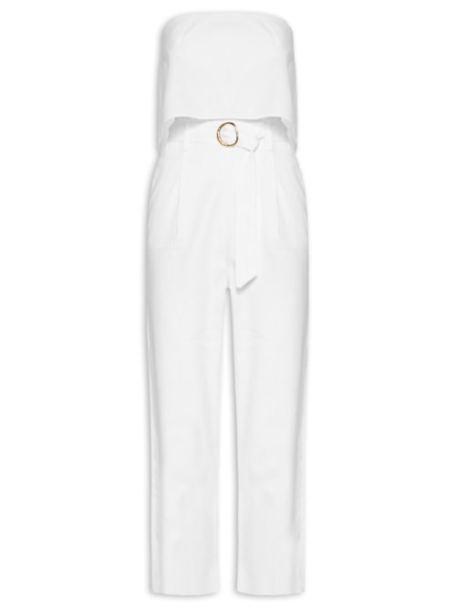 Macacão Feminino Marisa I – Branco