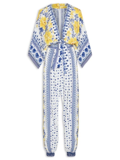 Macacão Feminino Mg Kimono Azulina – Azul