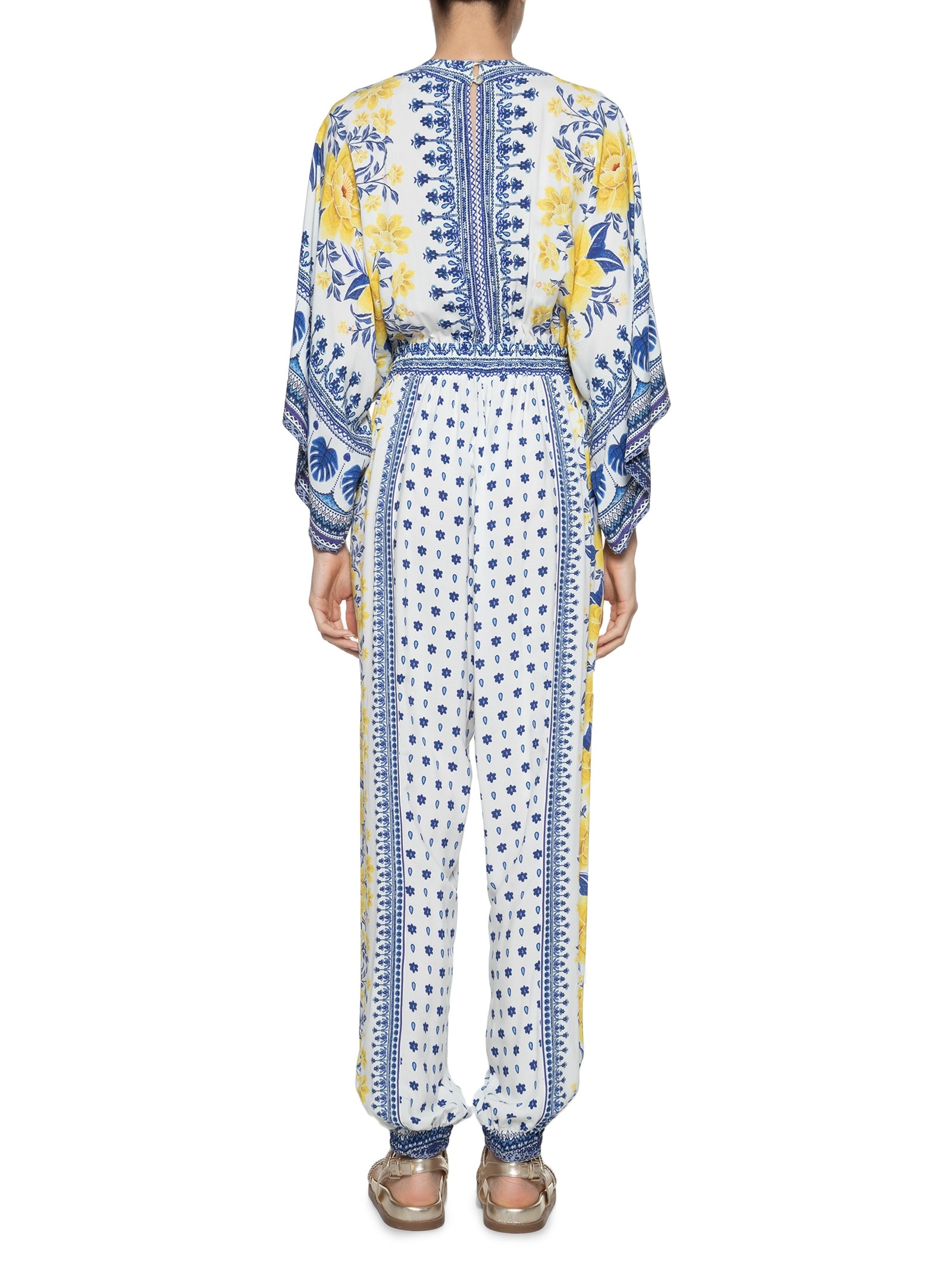 Macacão Feminino Mg Kimono Azulina Azul Farm