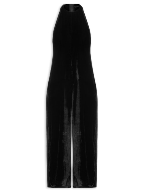 Macacão Feminino Nadador Velvet – Preto