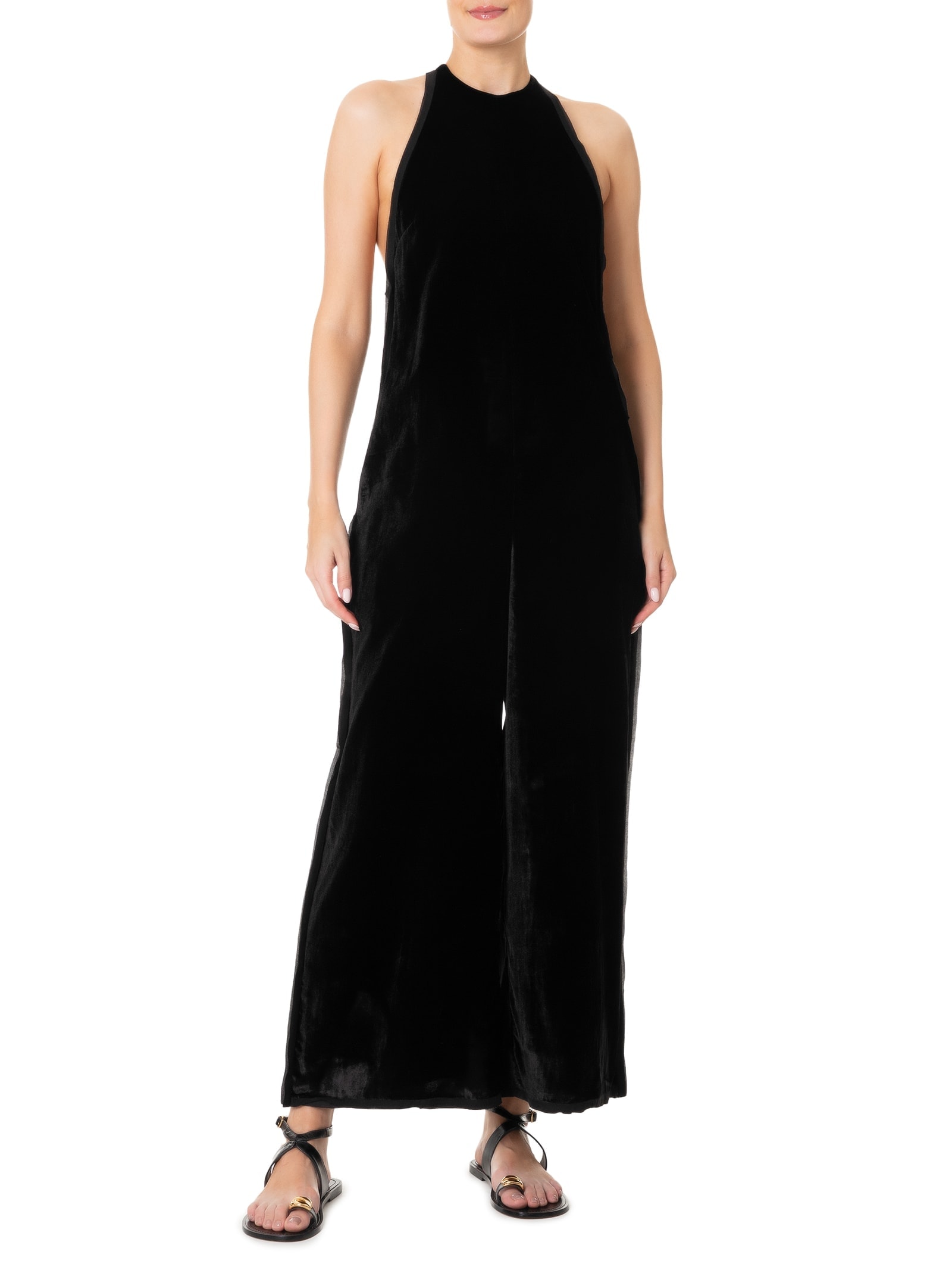 Macacão Feminino Nadador Velvet Preto Osklen