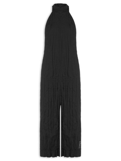 Macacão Feminino Nadador Wrinkle Tricoline – Preto