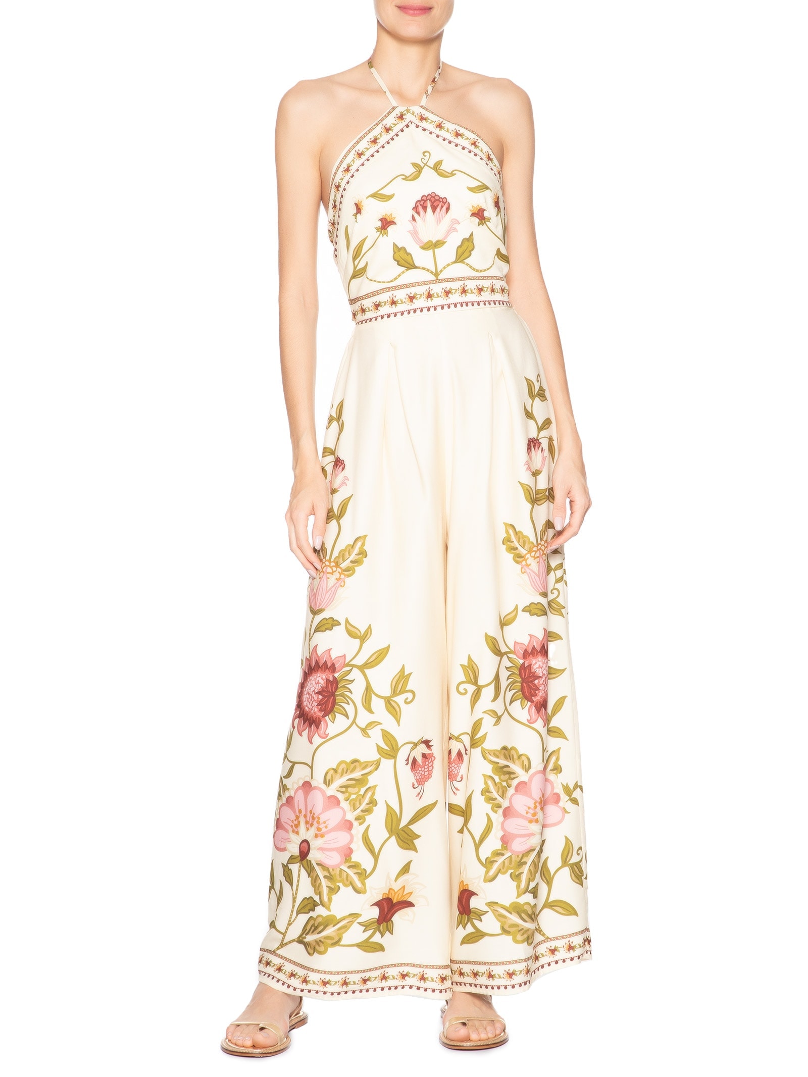 Macacão Feminino Natureza Romântica Off White Farm