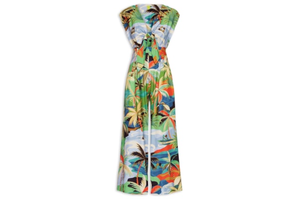 Macacão Feminino Pantalona Bem Querer - Verde