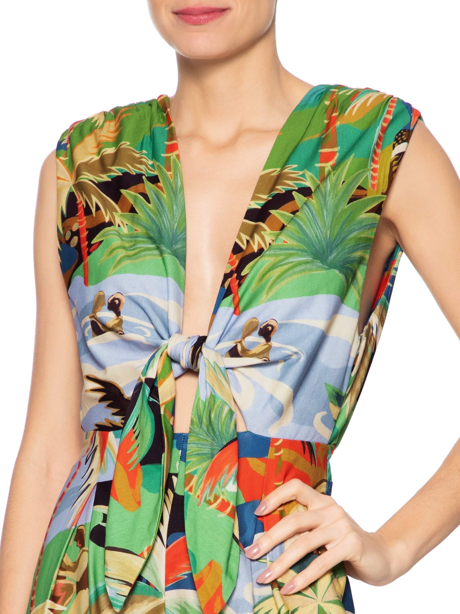 Macacão Feminino Pantalona Bem Querer Verde Farm