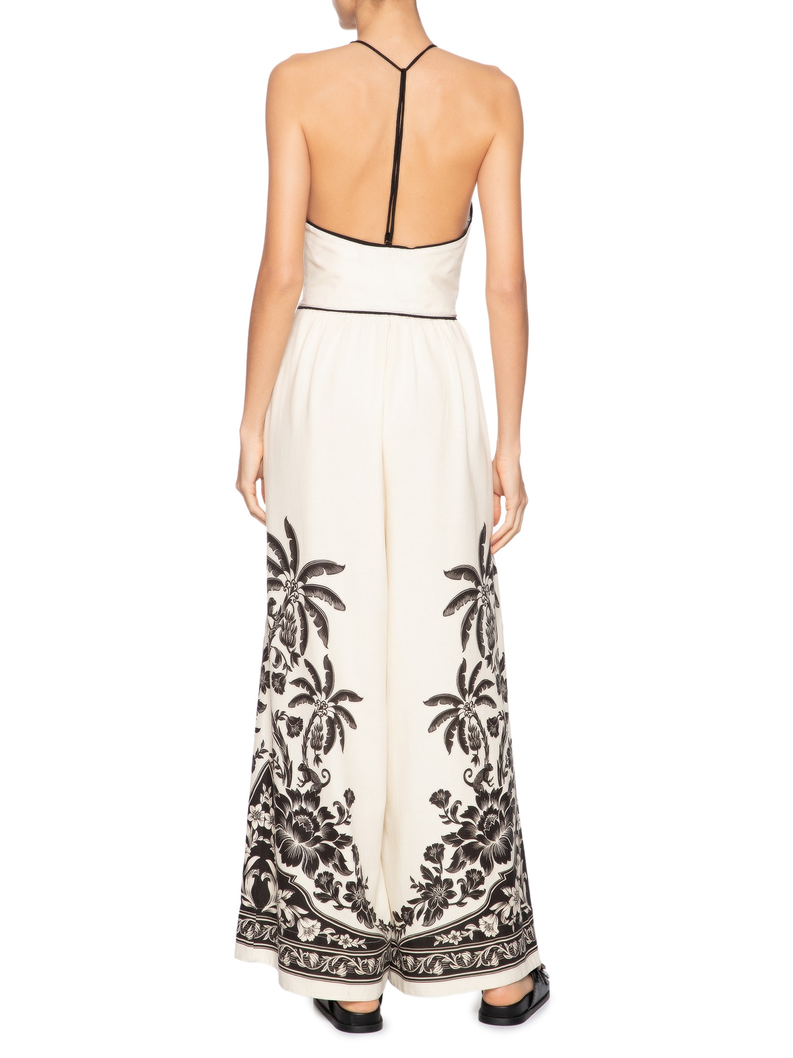 Macacão Feminino Pantalona Guanacaste Branco Farm