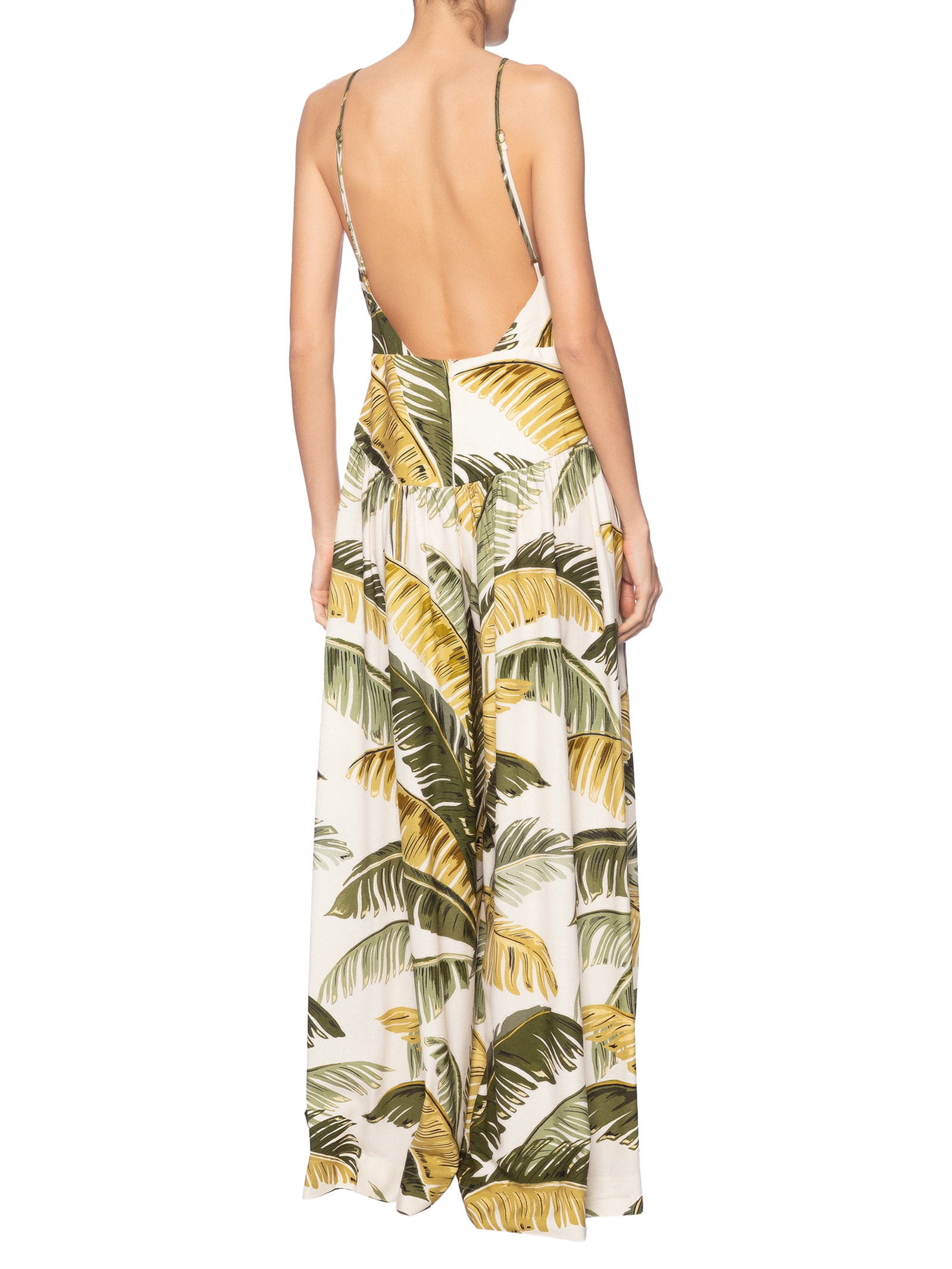 Macacão Feminino Pantalona Trancoso Verde Farm