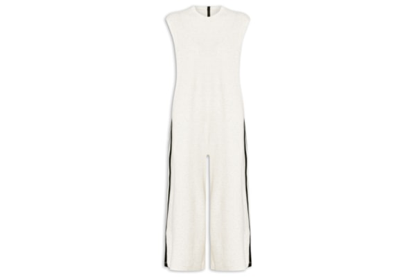 Macacão Feminino Sleeveless Juta - Bege