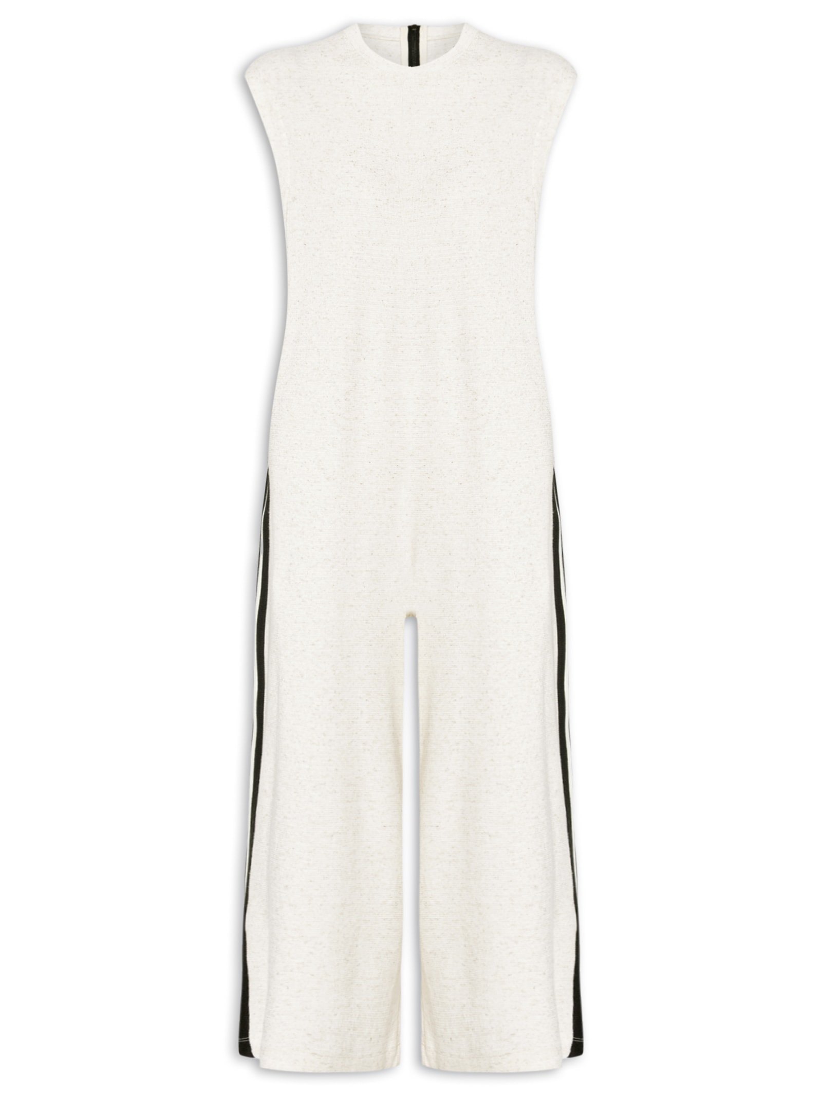 Macacão Feminino Sleeveless Juta Bege Osklen