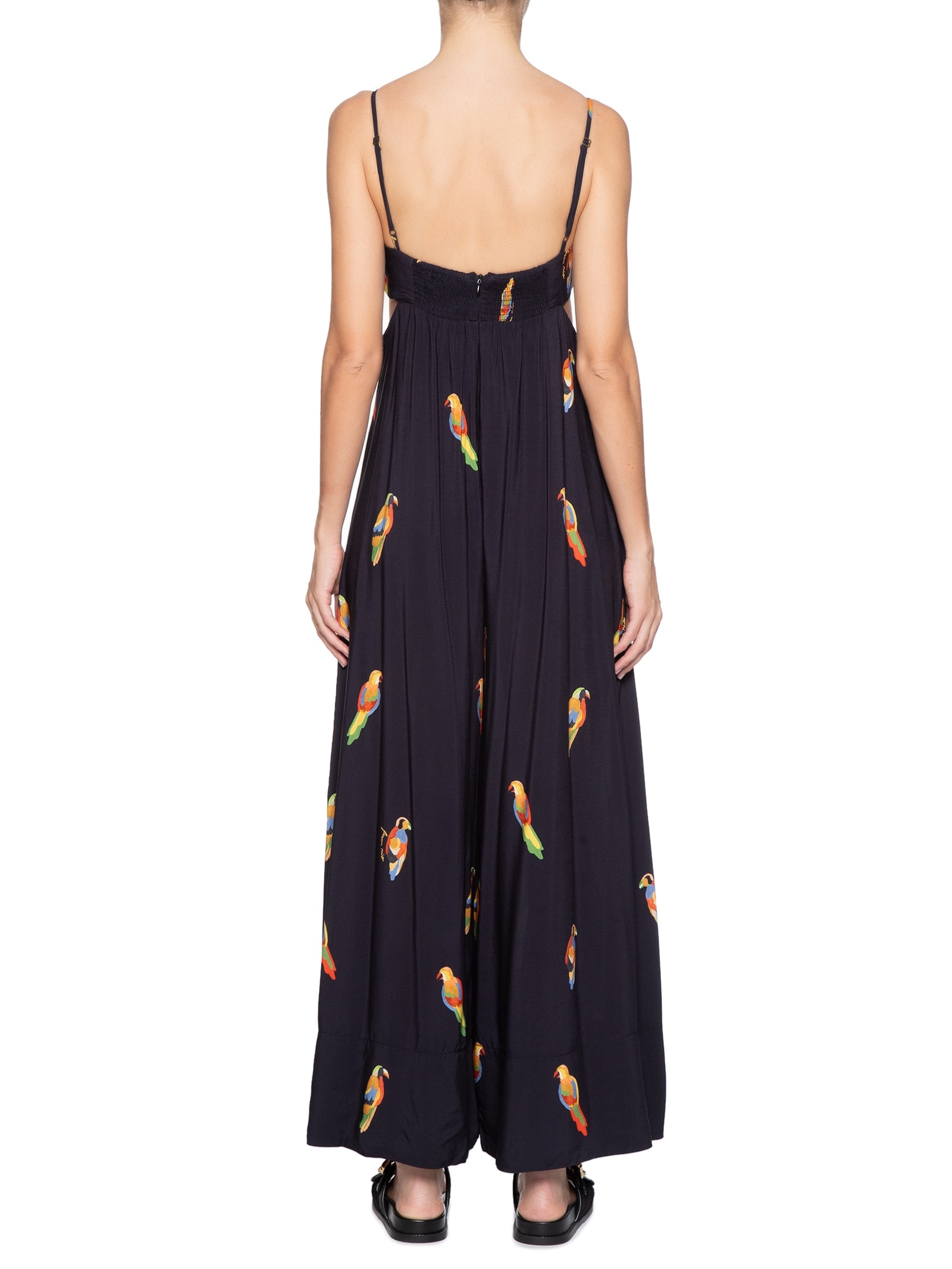 Macacão Feminino Sonho dos Passáros Preto Farm