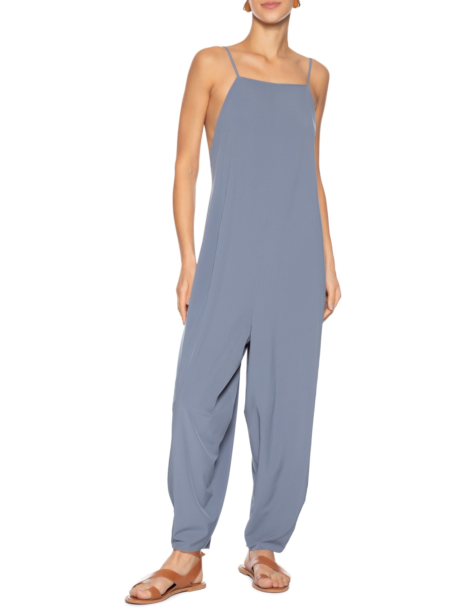 Macacão Feminino Superlight Baloon Azul  Osklen