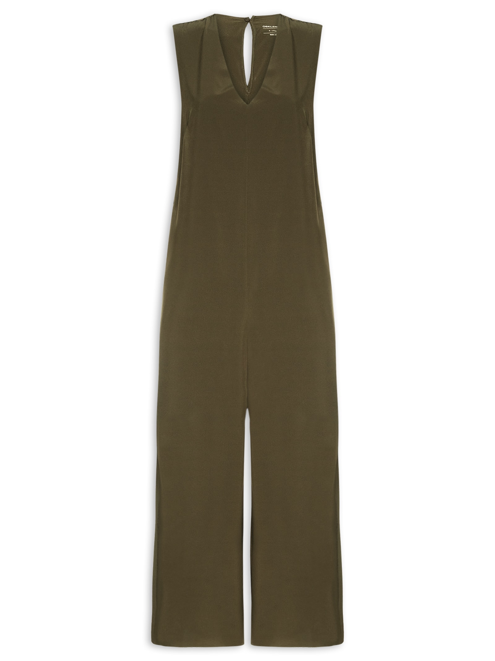 Macacão Feminino Superlight V Marrom Osklen