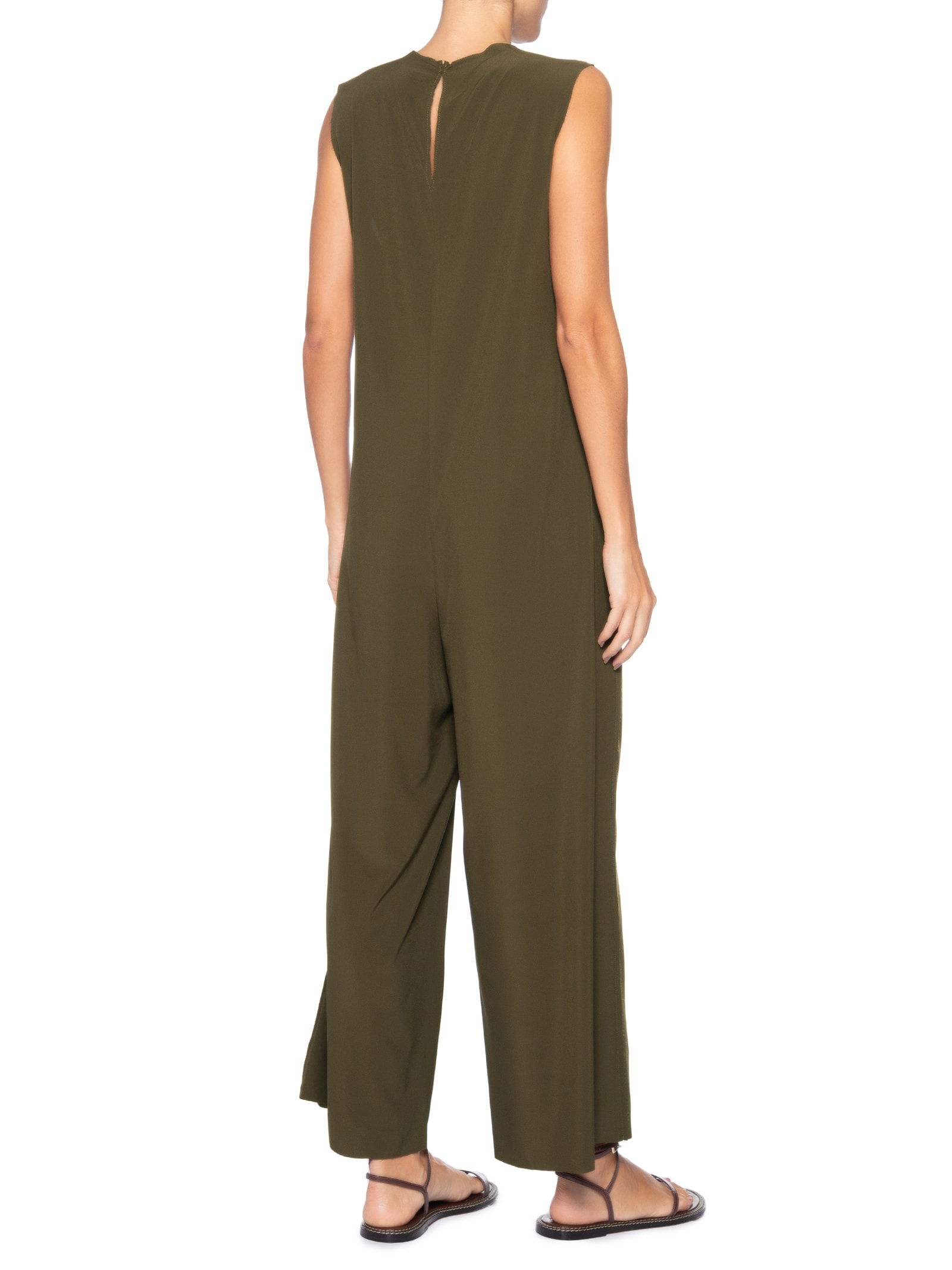 Macacão Feminino Superlight V Marrom Osklen