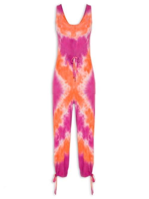 Macacão Feminino Tricot Noronha – Rosa