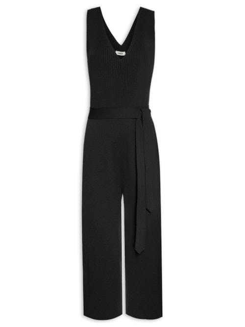 Macacão Feminino Tricot – Preto