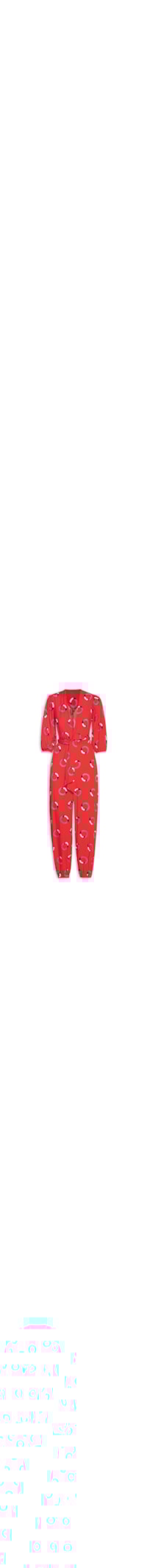 Macacão Feminino Tuca Poá - Vermelho