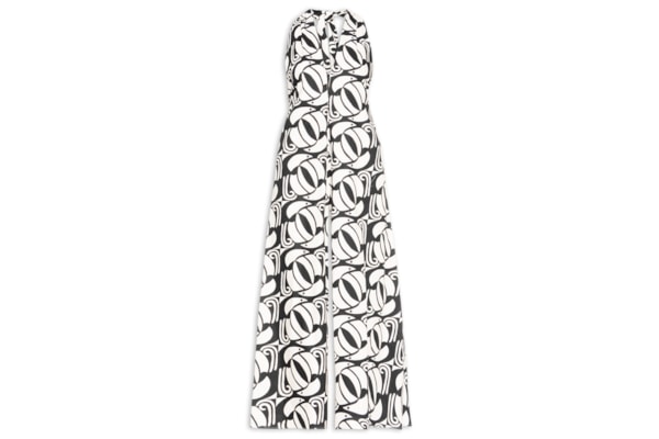 Macacão Feminino Tuca Xadrez - Preto